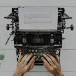 Image of a typewriter for an article about content marketing.