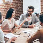 Image of an office full of people for an article about 5 common sense tips to win with video marketing.