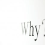 Image of a slanted word "Why?" for an article about What Off-page SEO is.